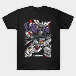 Big Gundam Robot T-Shirt